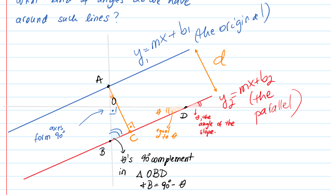 Grade 10, the formula for parallel line at a distance